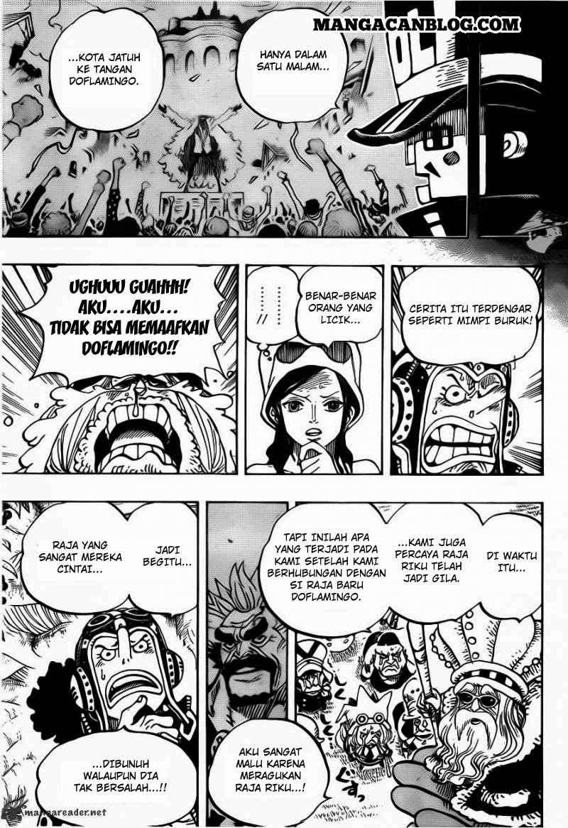 One Piece Chapter 728 page 12