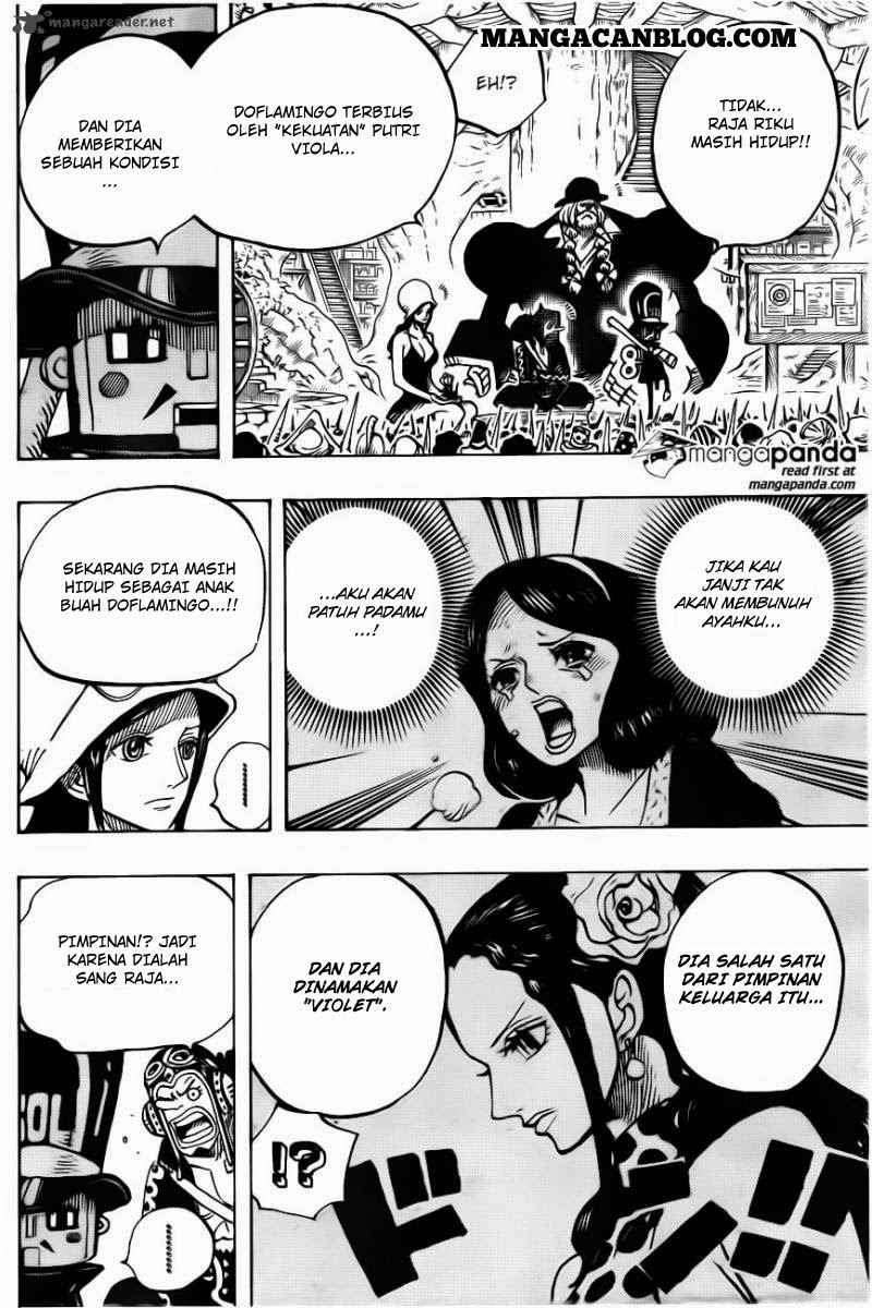 One Piece Chapter 728 page 13