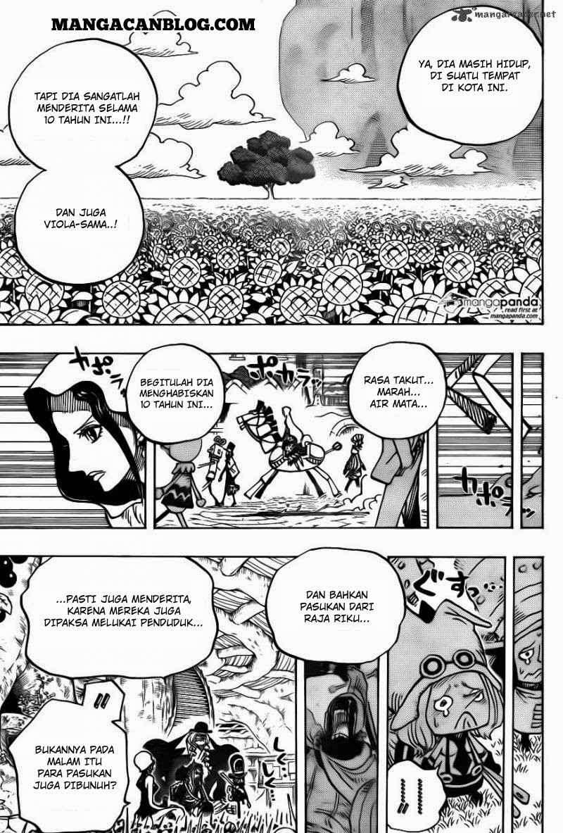 One Piece Chapter 728 page 14