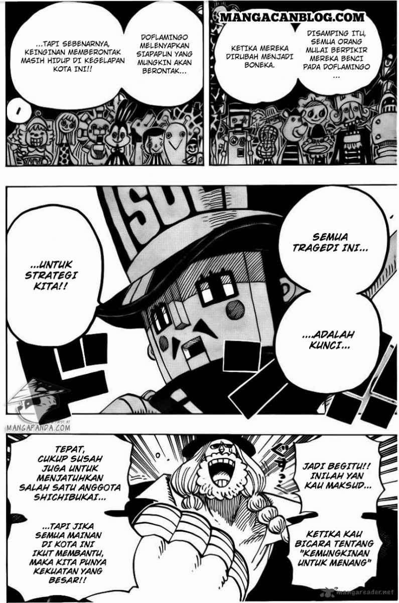 One Piece Chapter 728 page 17