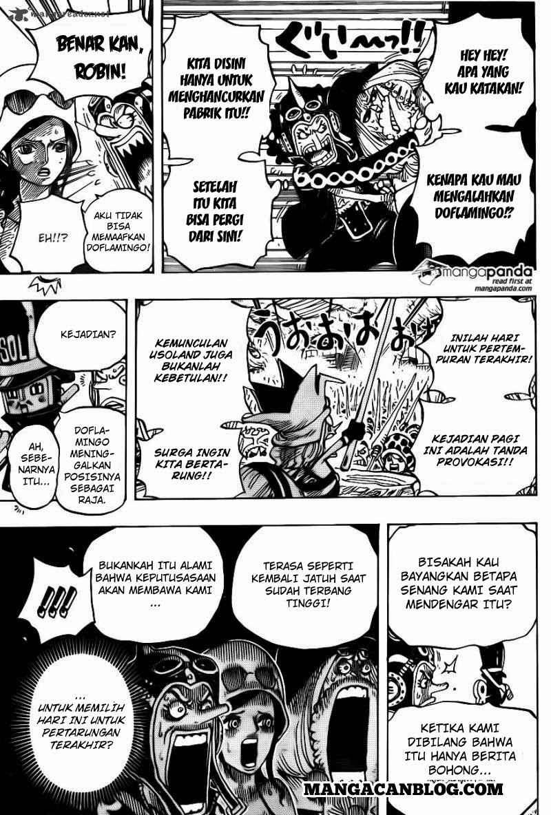 One Piece Chapter 728 page 18