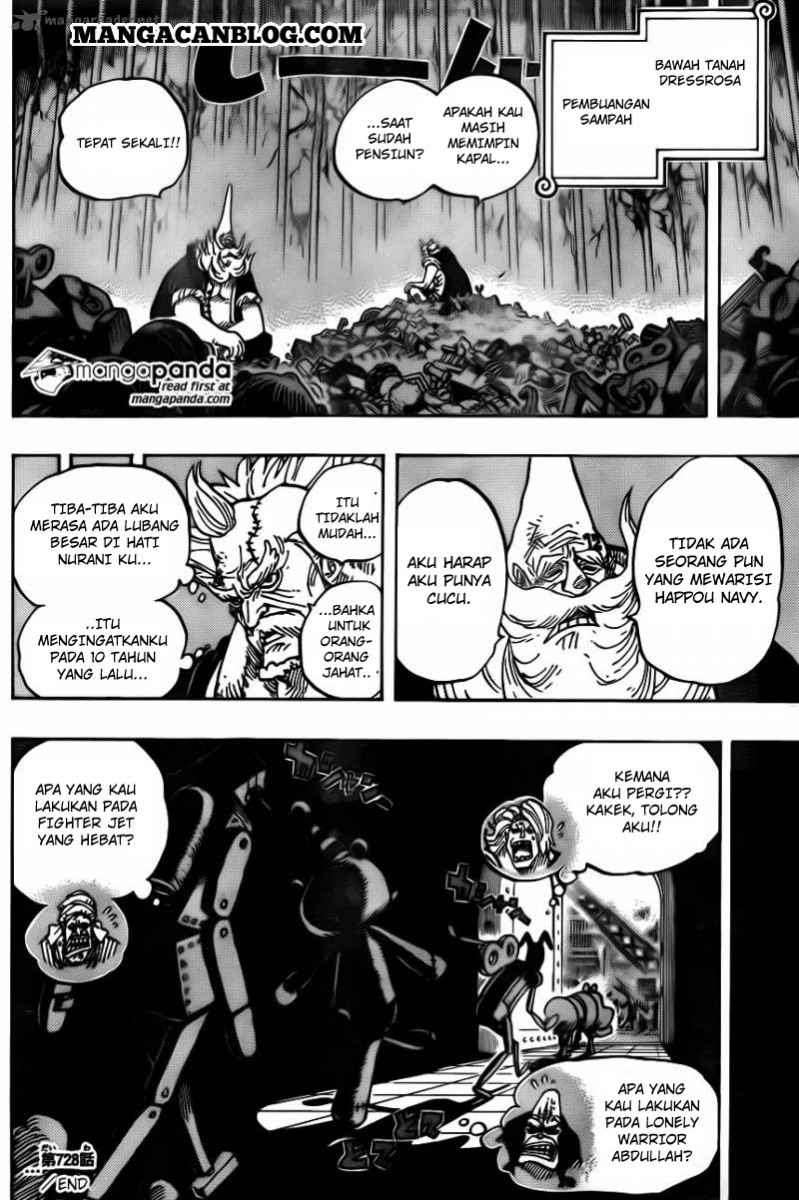 One Piece Chapter 728 page 19