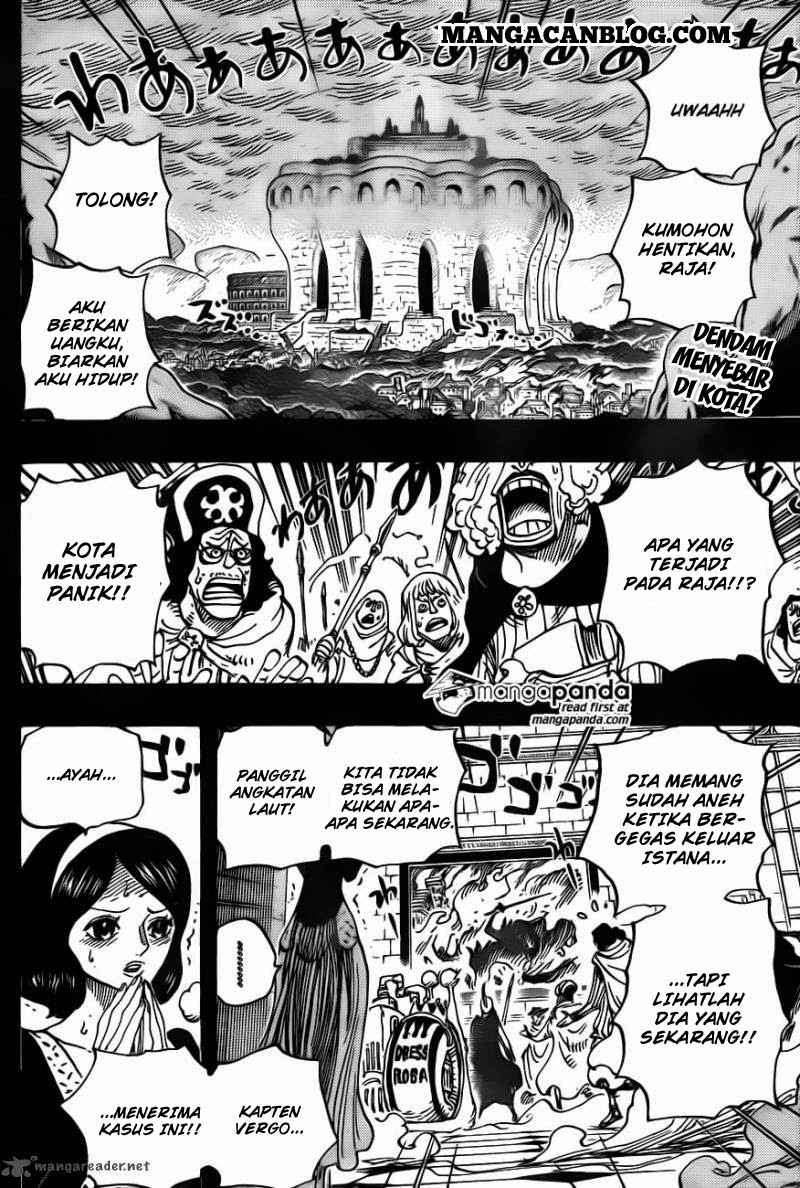 One Piece Chapter 728 page 5