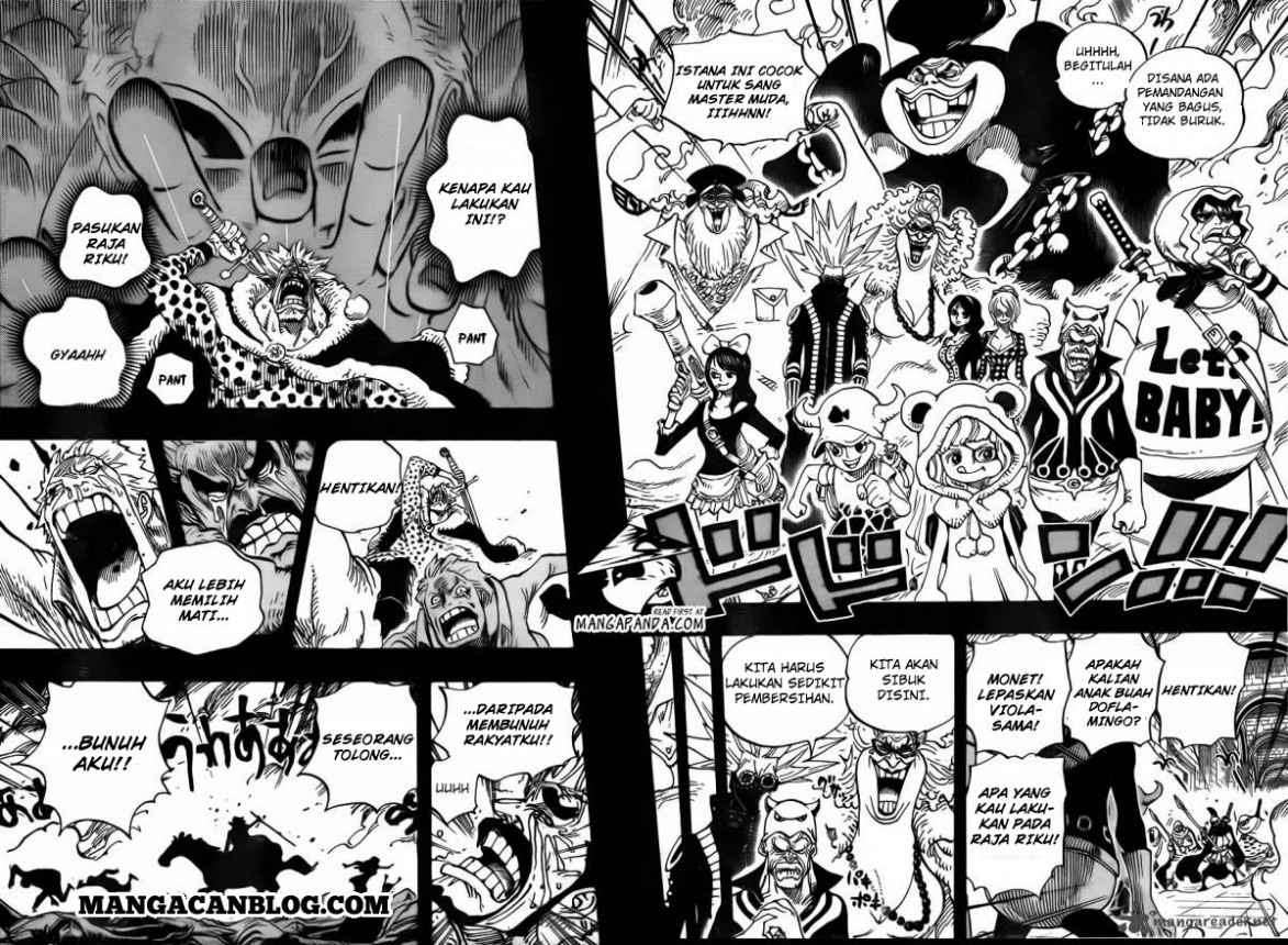 One Piece Chapter 728 page 7