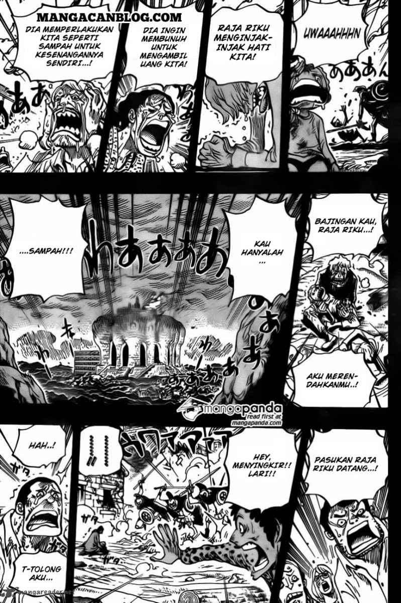 One Piece Chapter 728 page 9