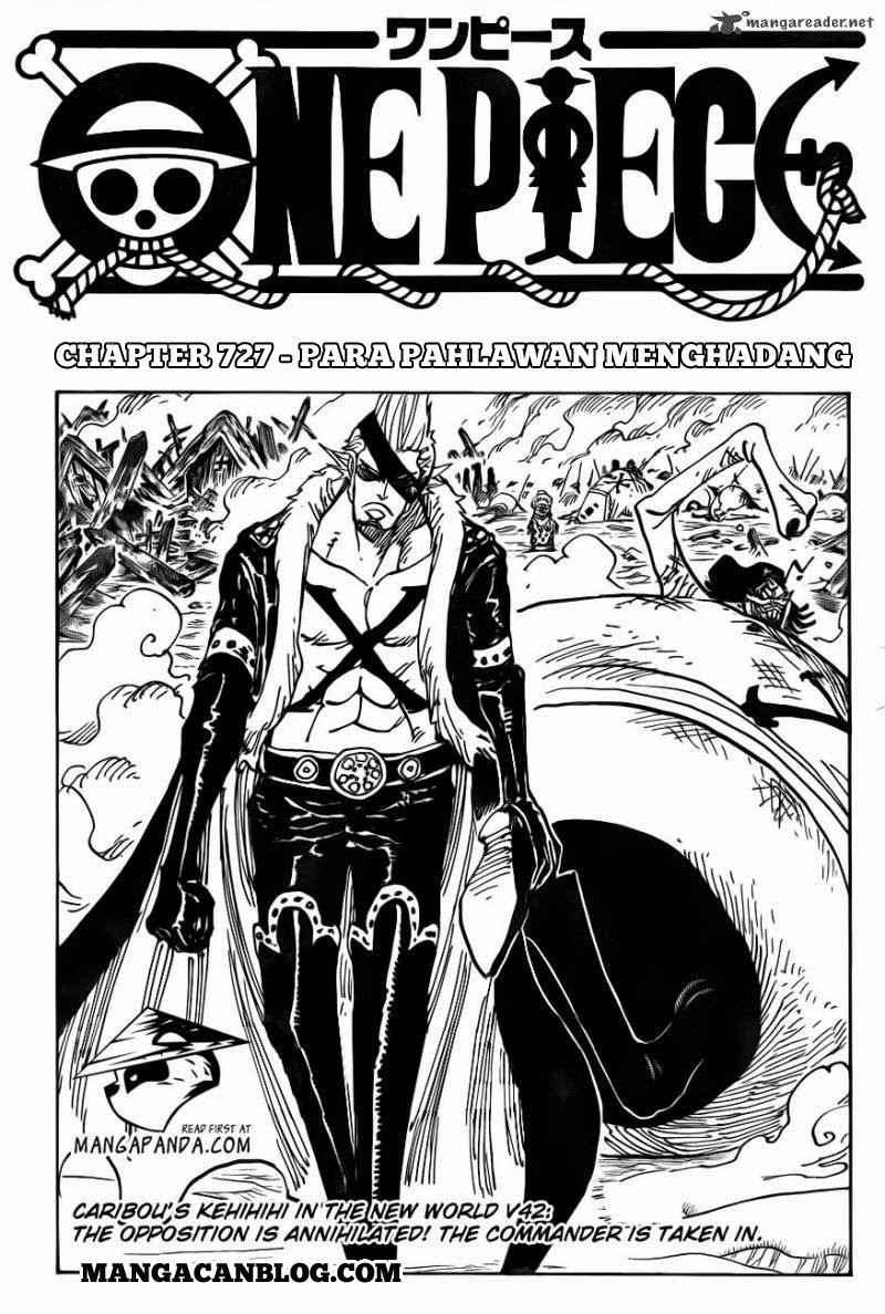 One Piece Chapter 727 page 4