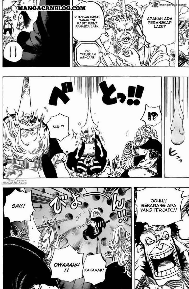 One Piece Chapter 726 page 11