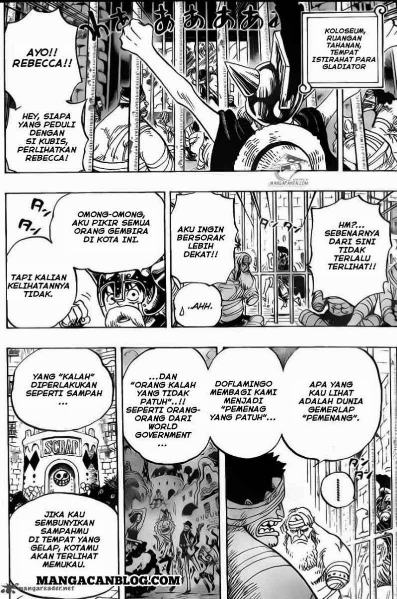 One Piece Chapter 726 page 13