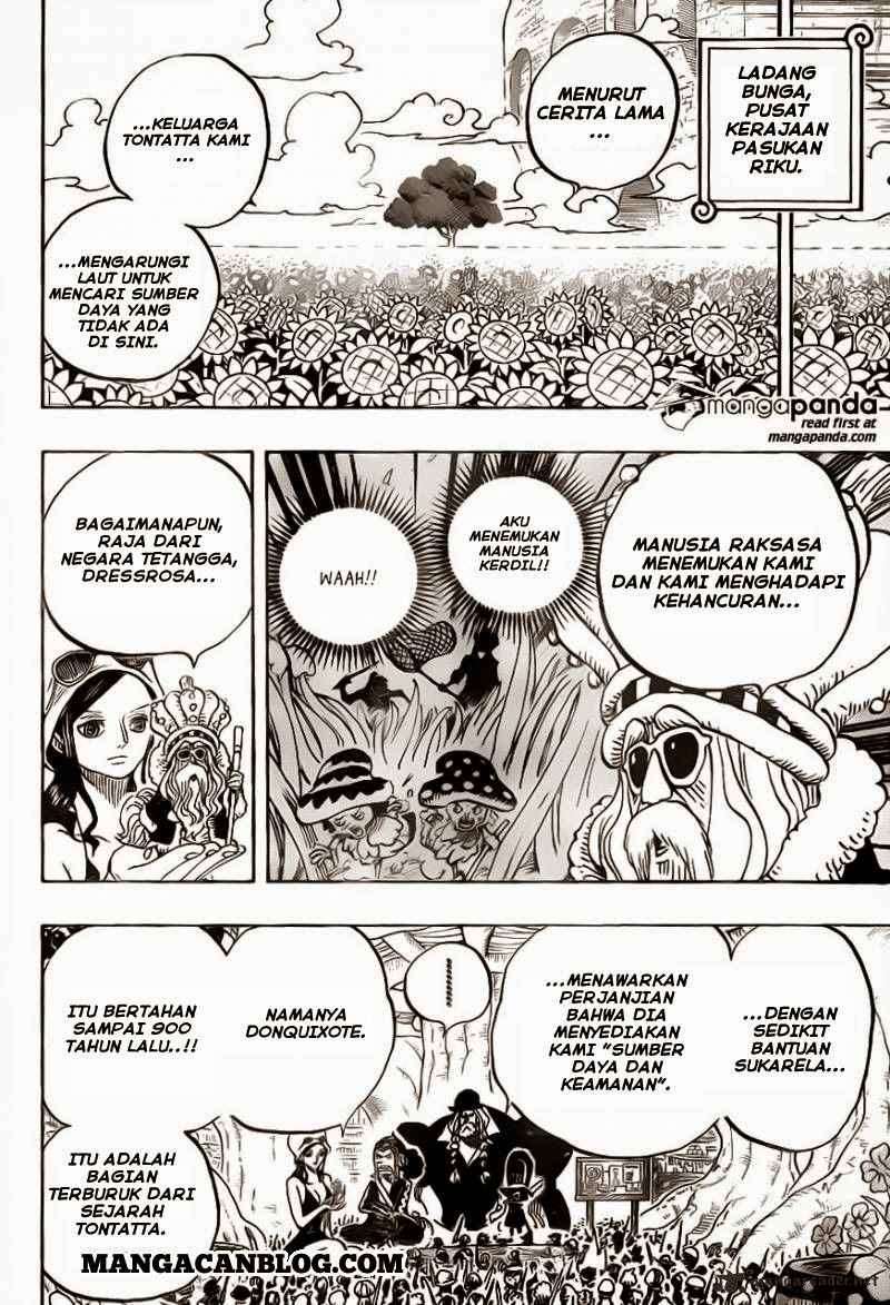 One Piece Chapter 726 page 14