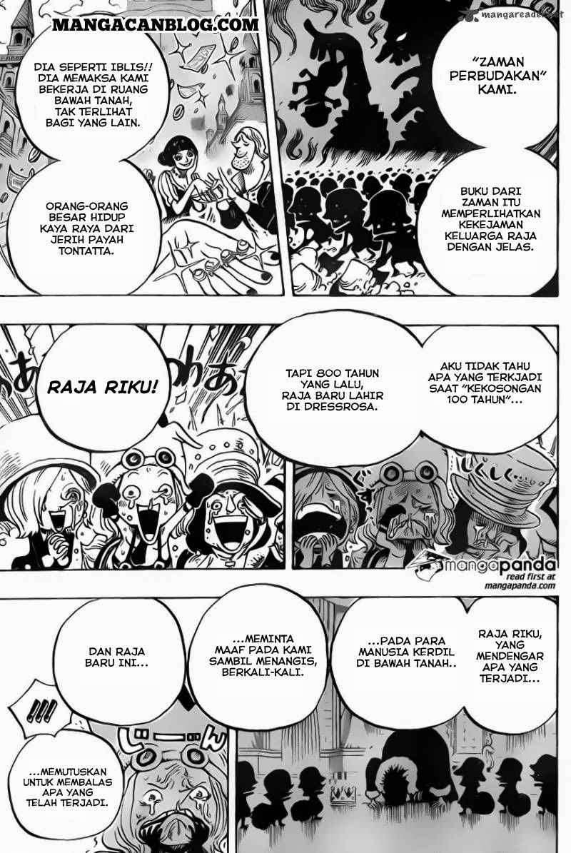 One Piece Chapter 726 page 15