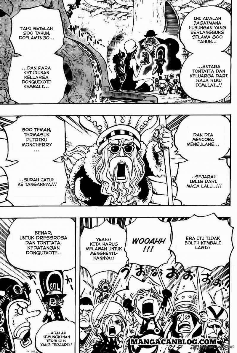 One Piece Chapter 726 page 17