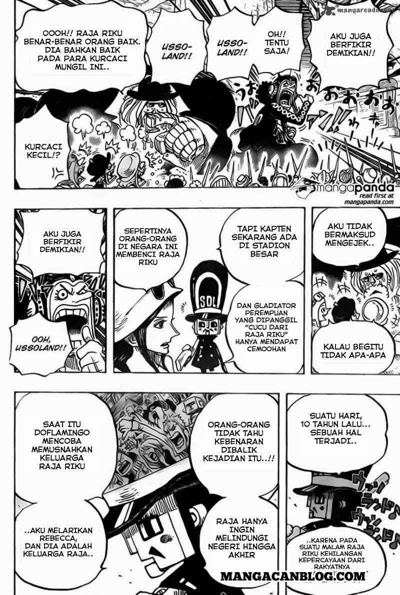 One Piece Chapter 726 page 18