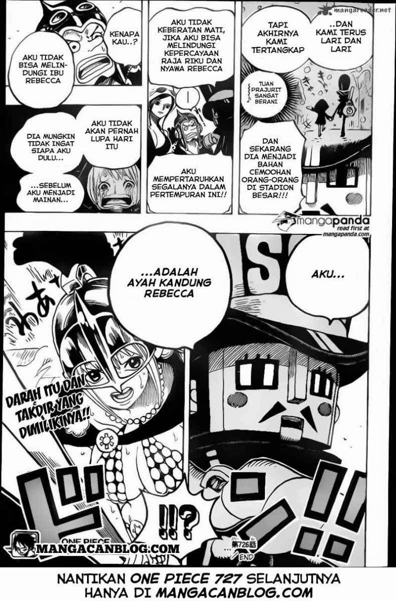 One Piece Chapter 726 page 19