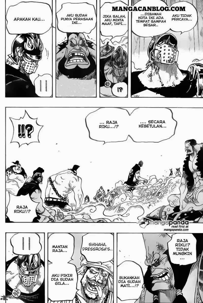 One Piece Chapter 726 page 5