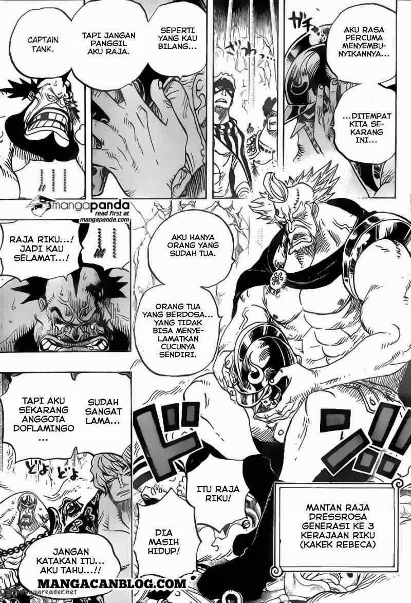 One Piece Chapter 726 page 6