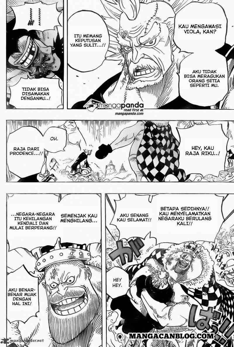 One Piece Chapter 726 page 7