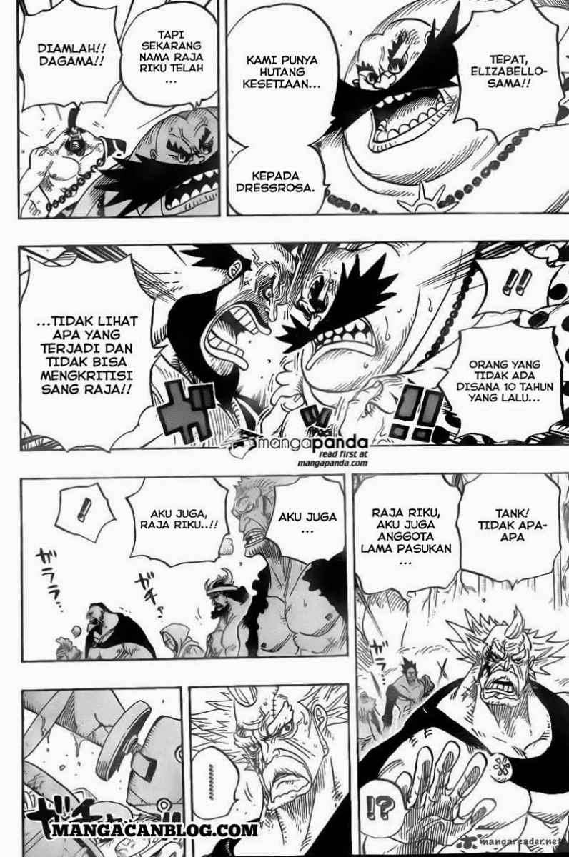 One Piece Chapter 726 page 9