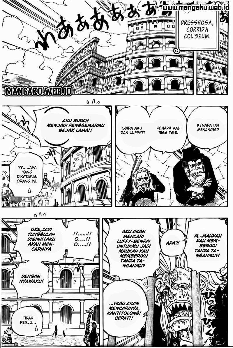 One Piece Chapter 725 page 12