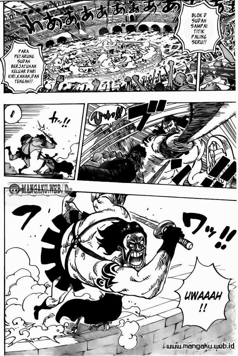 One Piece Chapter 725 page 13