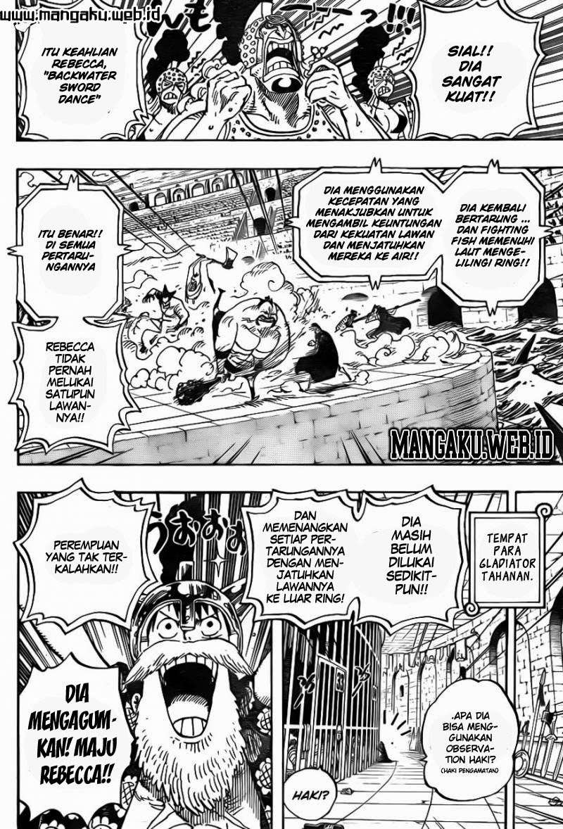 One Piece Chapter 725 page 15