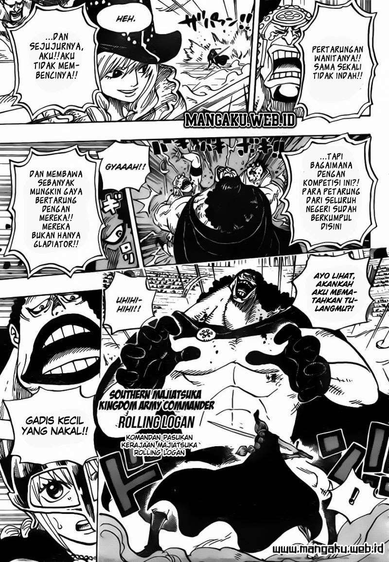 One Piece Chapter 725 page 16