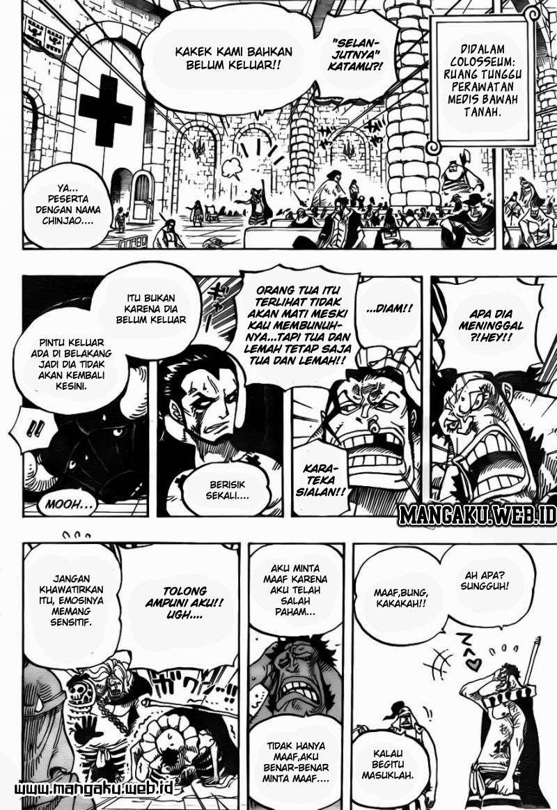 One Piece Chapter 725 page 17
