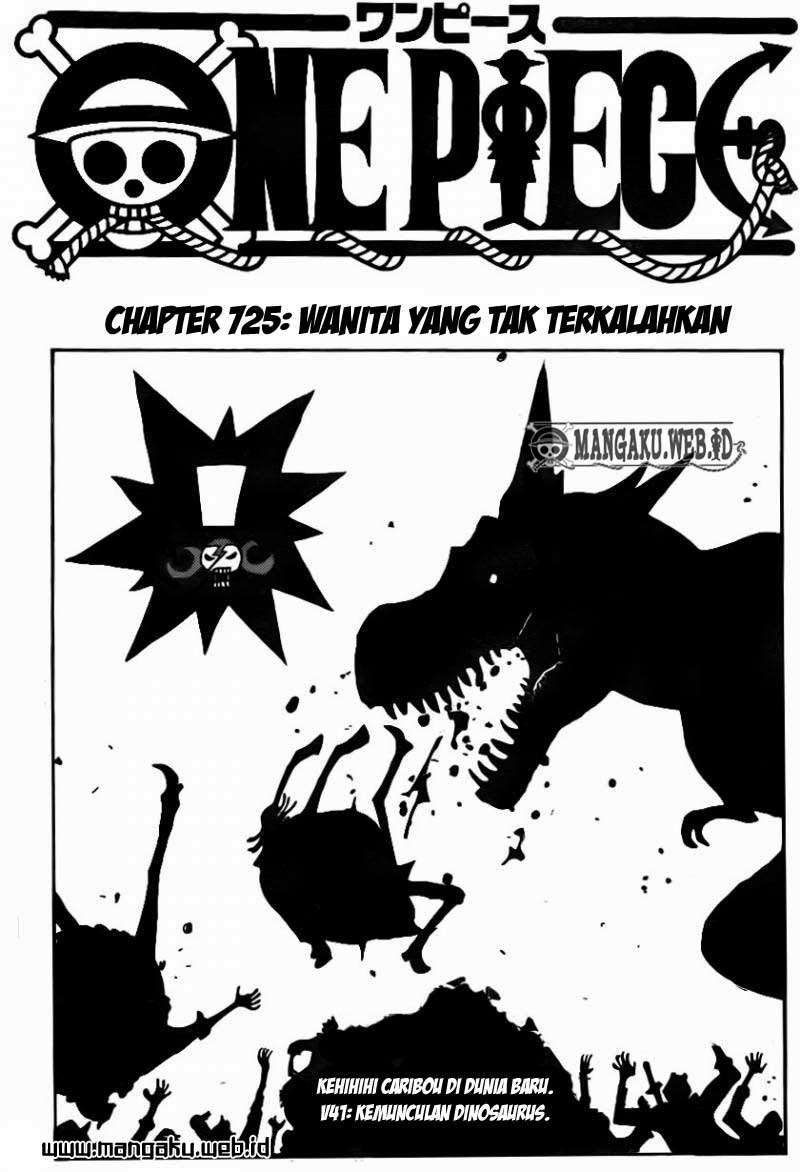 One Piece Chapter 725 page 4