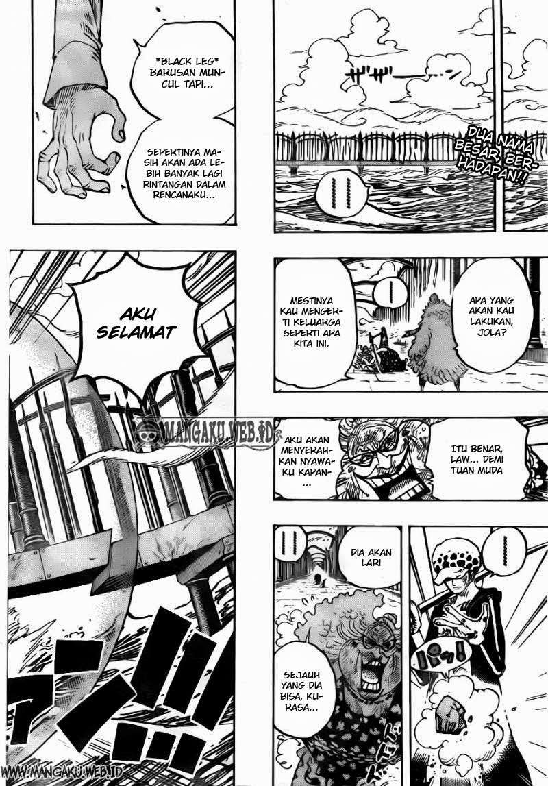 One Piece Chapter 725 page 5