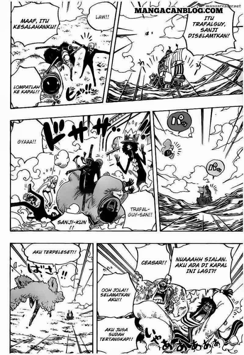 One Piece Chapter 724 page 11