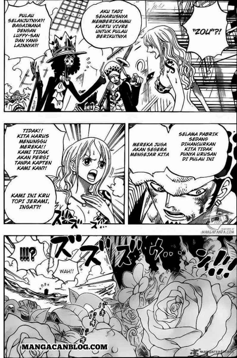 One Piece Chapter 724 page 13