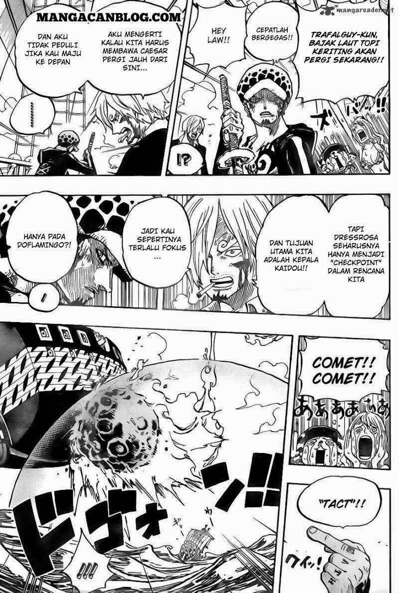 One Piece Chapter 724 page 16