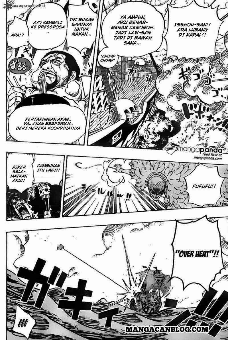 One Piece Chapter 724 page 17