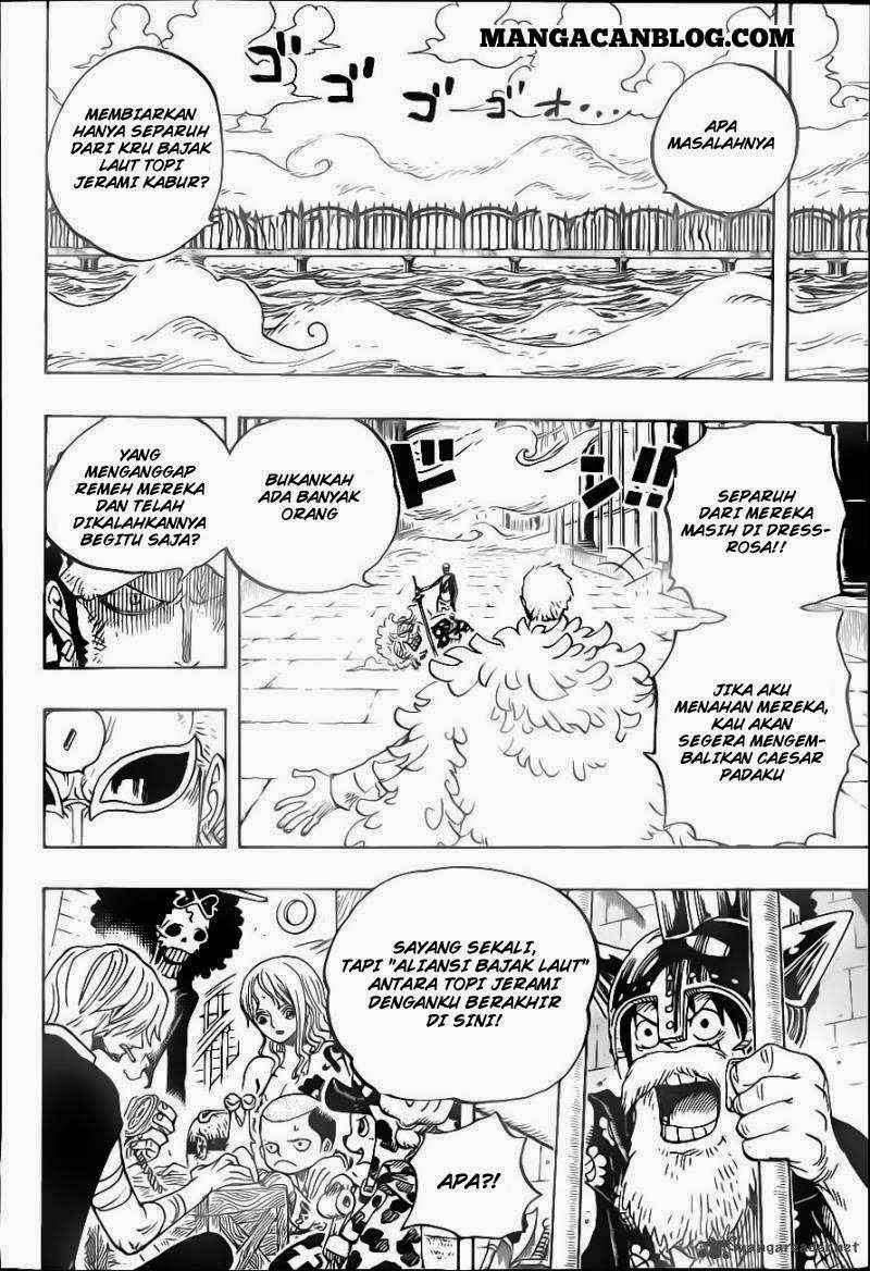 One Piece Chapter 724 page 19