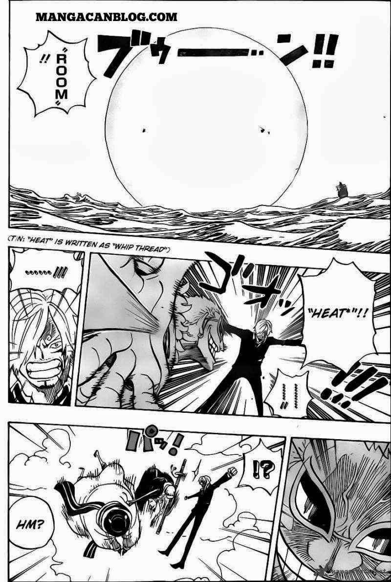 One Piece Chapter 724 page 9