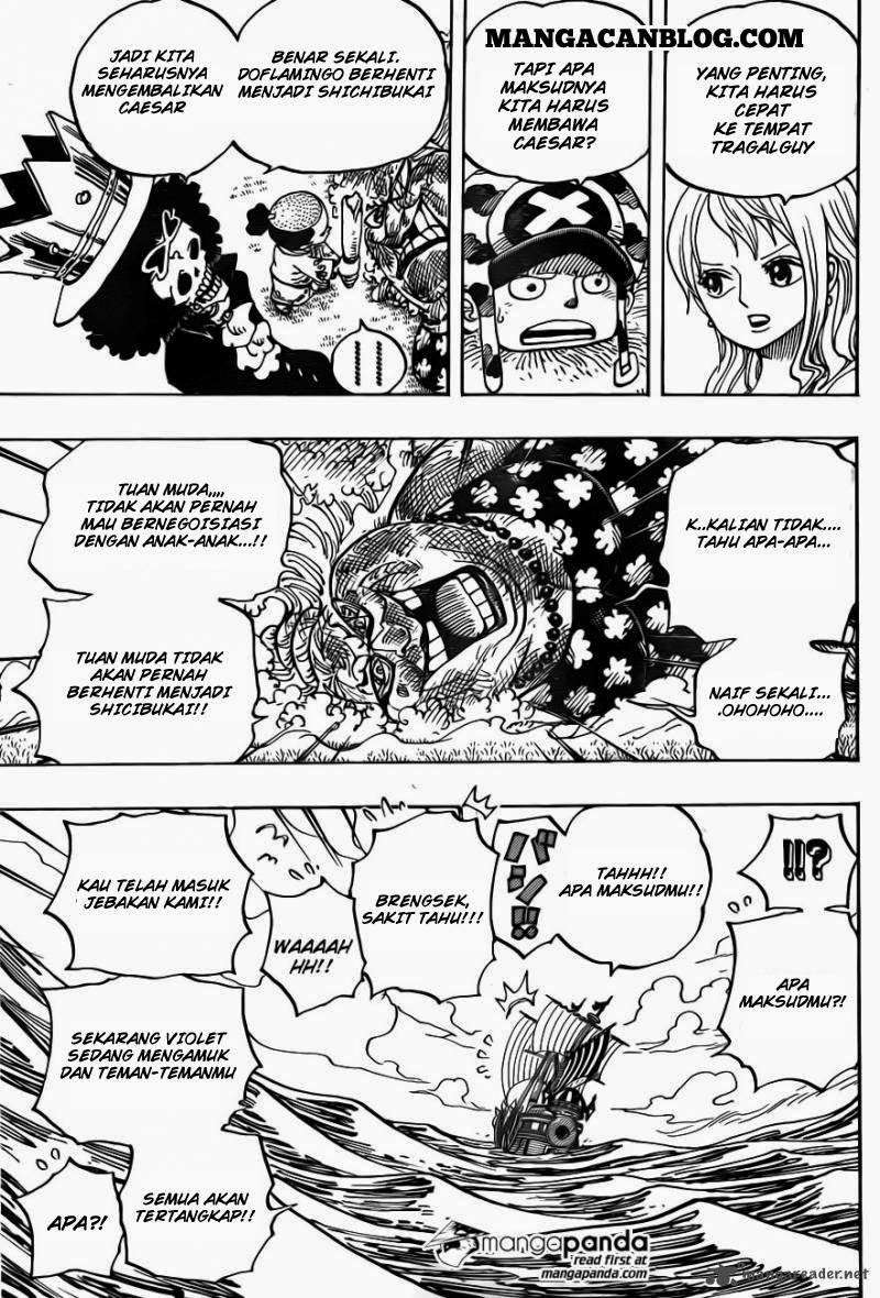 One Piece Chapter 723 page 10