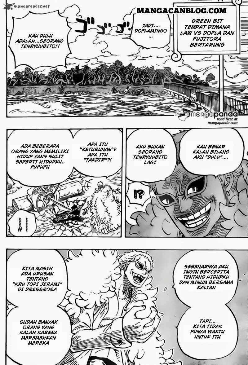 One Piece Chapter 723 page 11