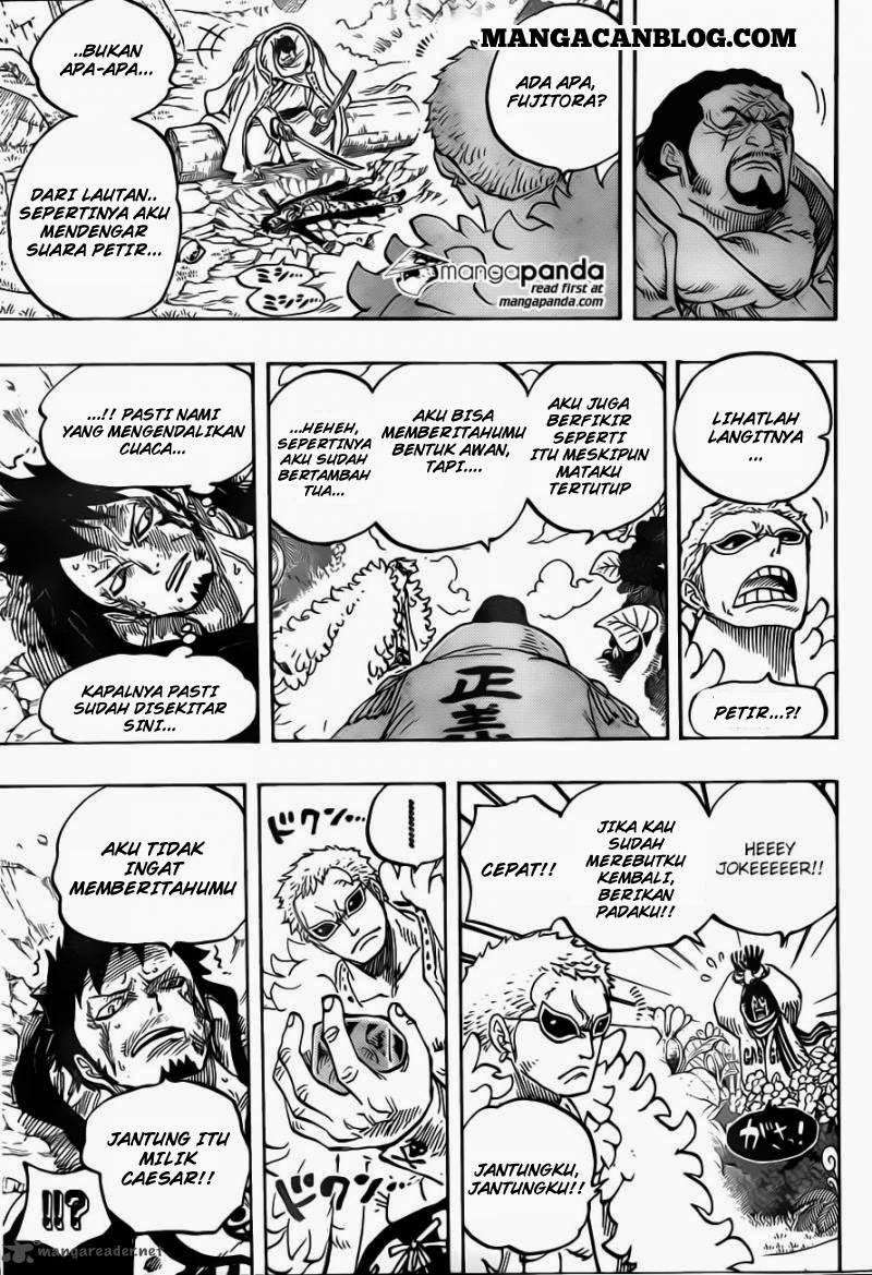 One Piece Chapter 723 page 12
