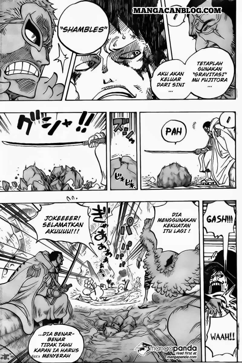 One Piece Chapter 723 page 14