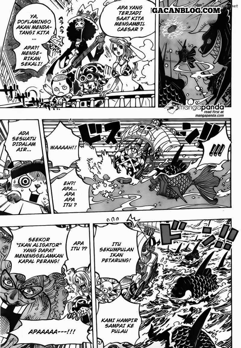 One Piece Chapter 723 page 16