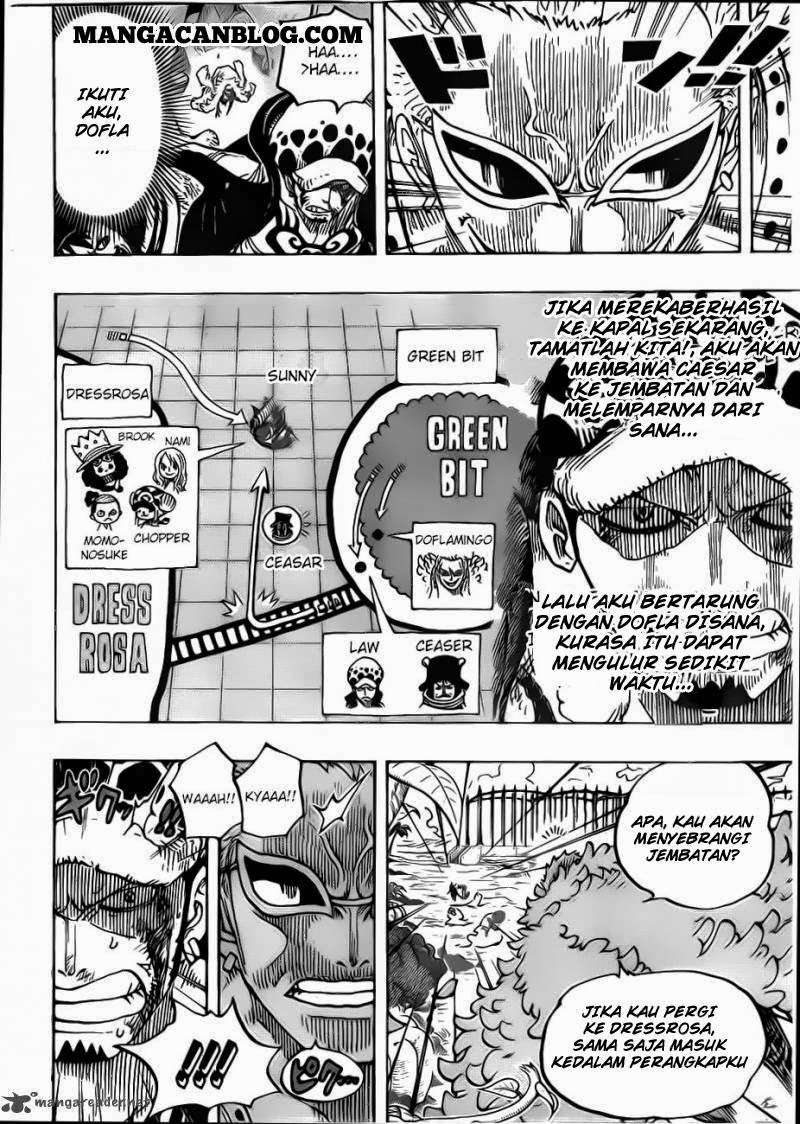 One Piece Chapter 723 page 17