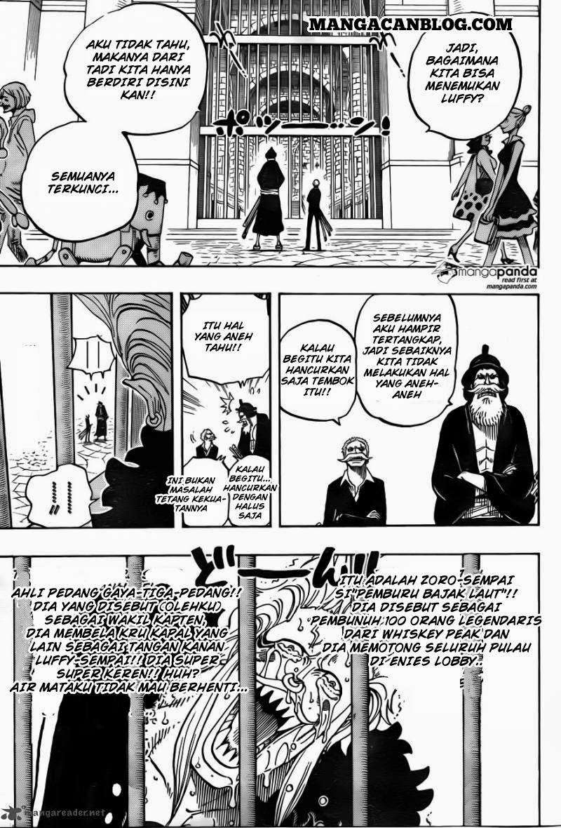 One Piece Chapter 723 page 4