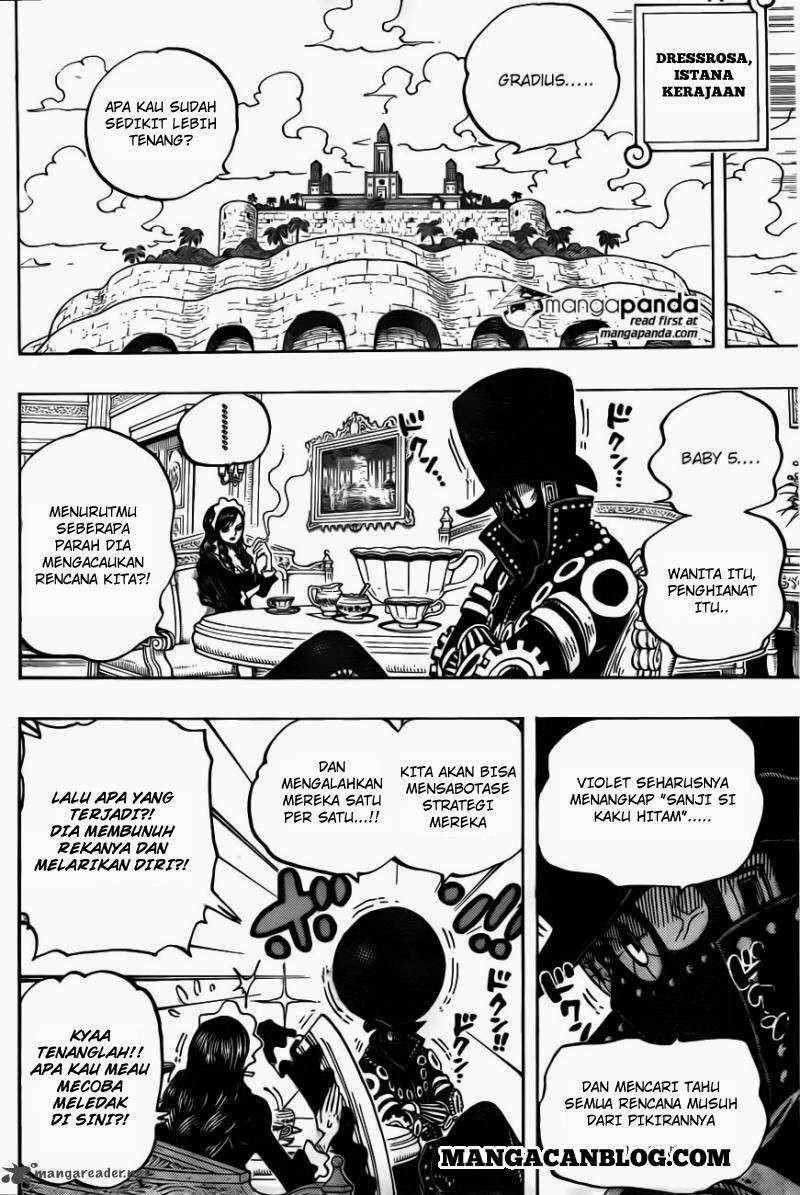 One Piece Chapter 723 page 5