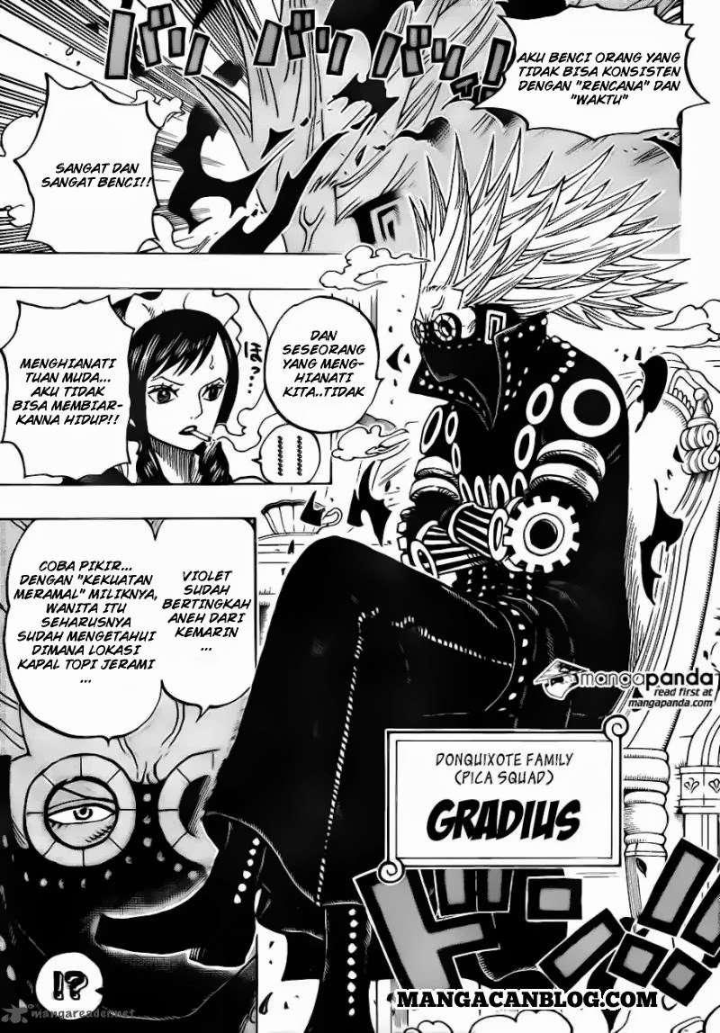 One Piece Chapter 723 page 6
