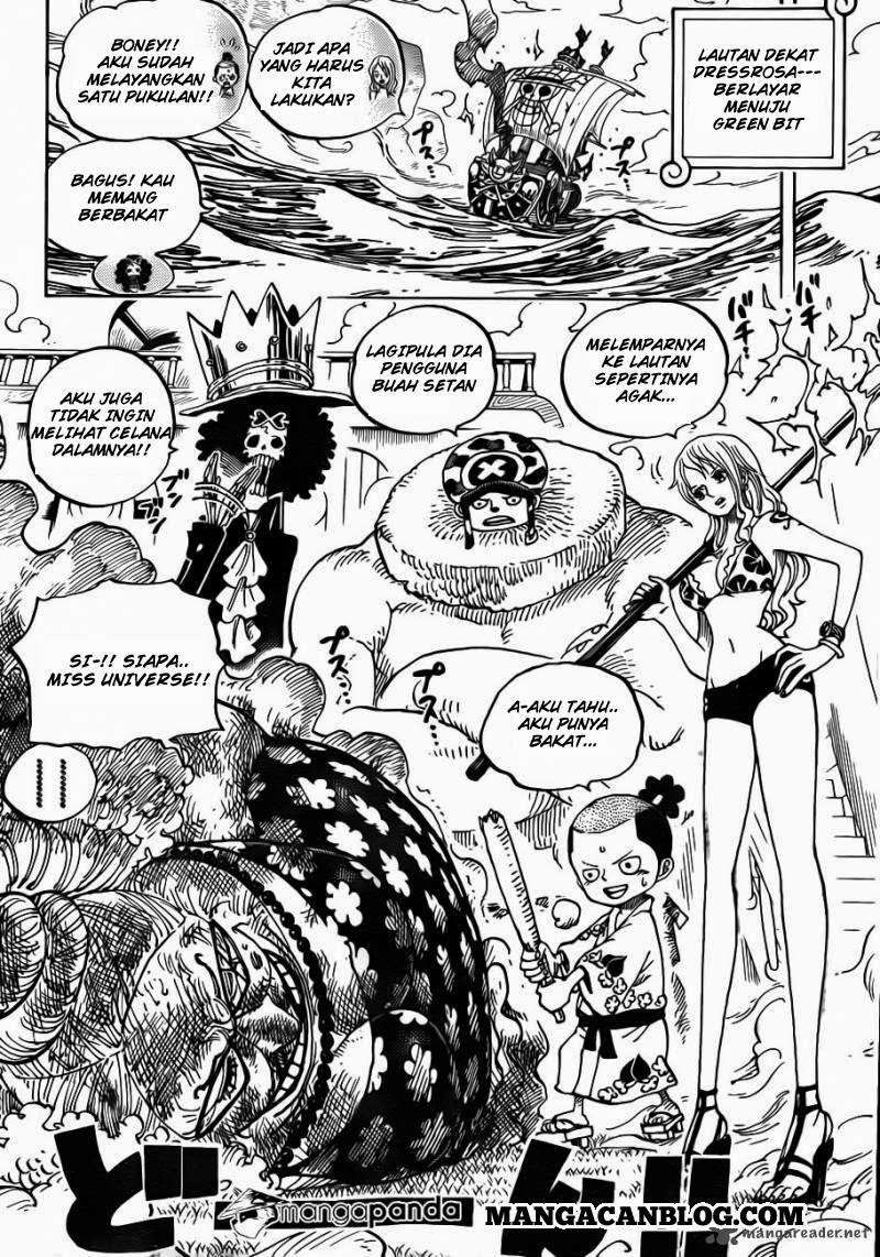 One Piece Chapter 723 page 9