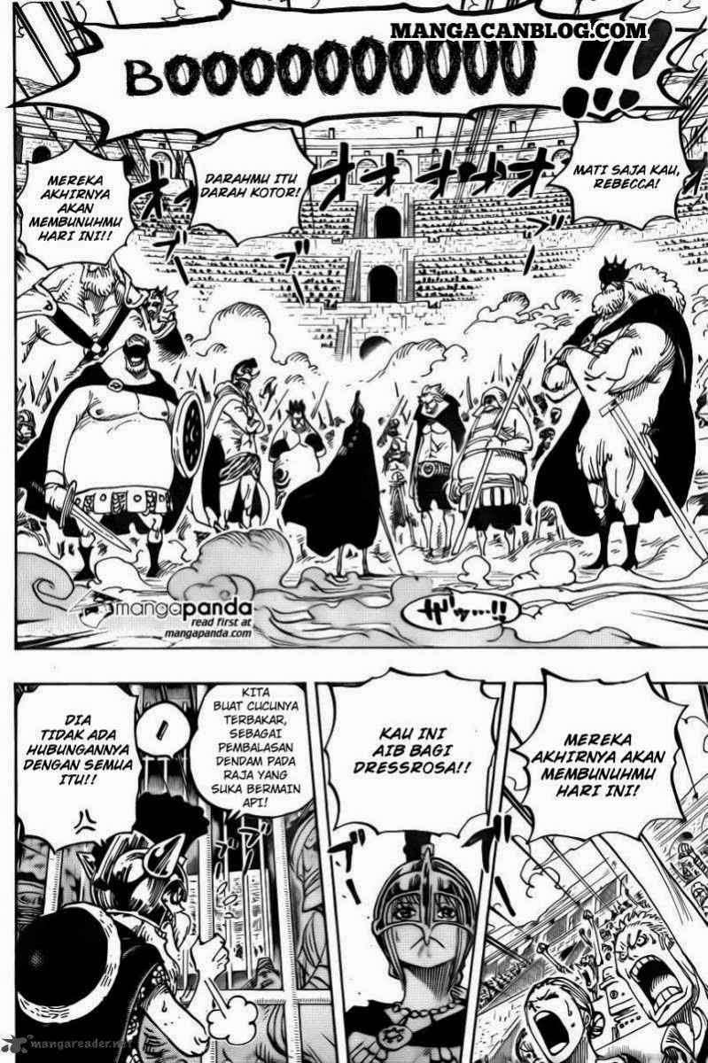 One Piece Chapter 722 page 3