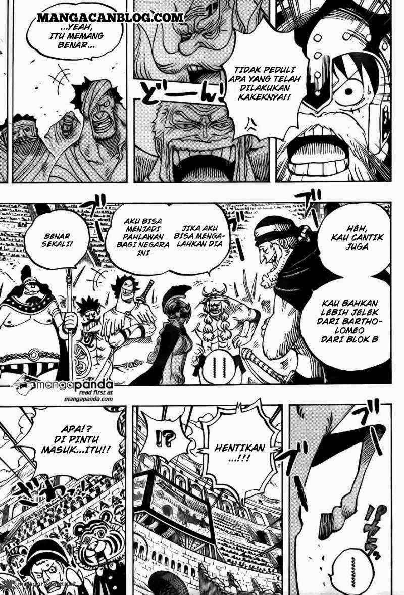 One Piece Chapter 722 page 4