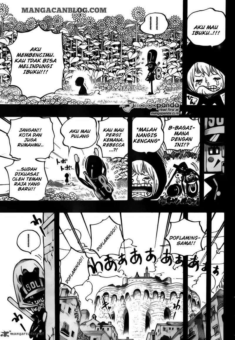 One Piece Chapter 721 page 12