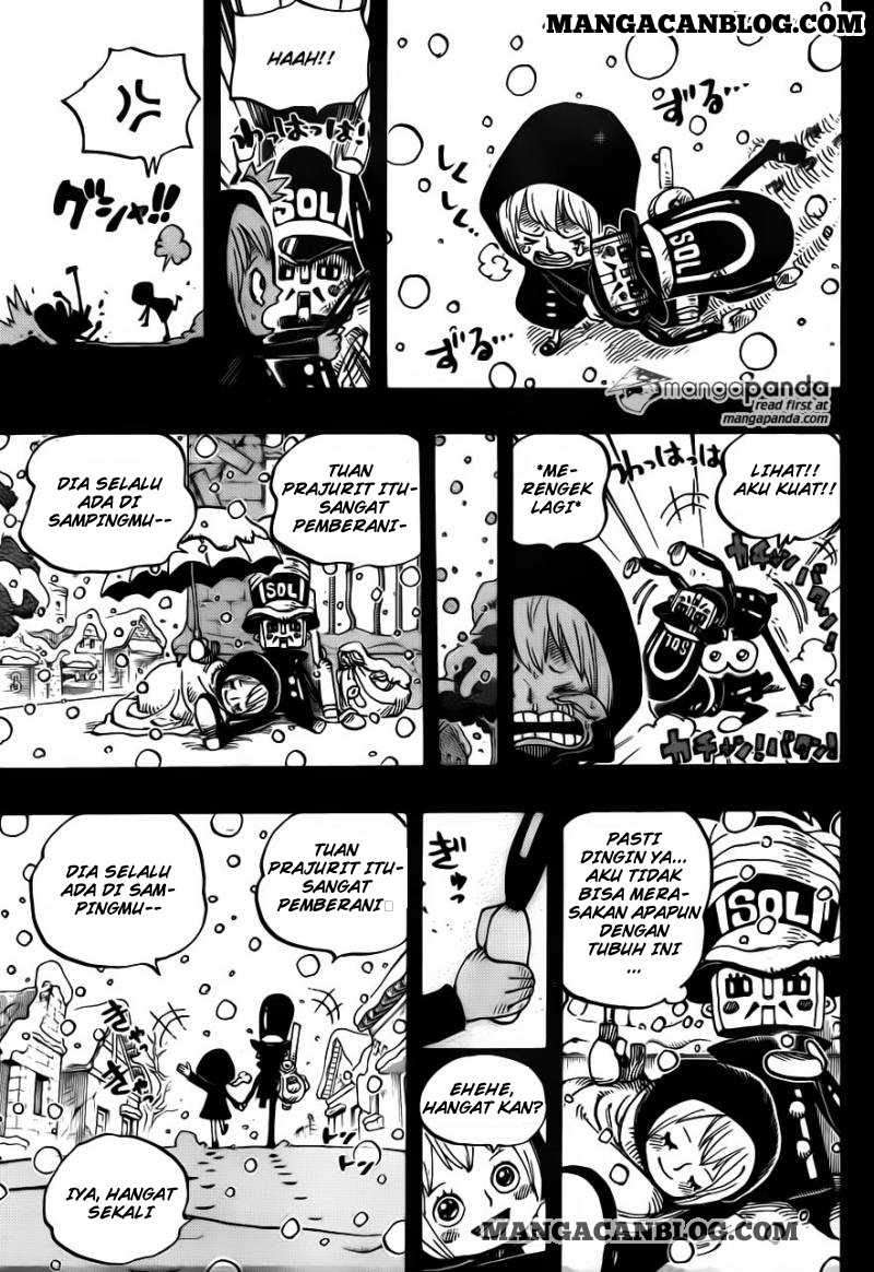 One Piece Chapter 721 page 14