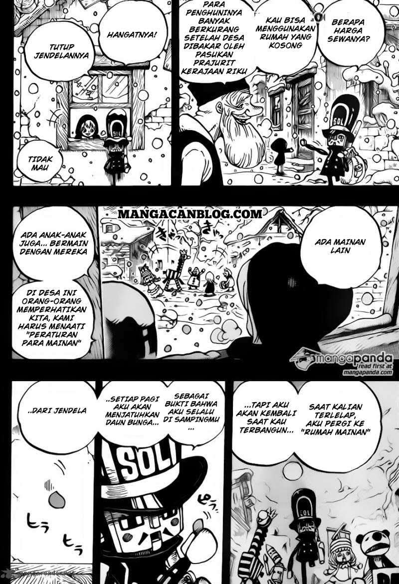 One Piece Chapter 721 page 15