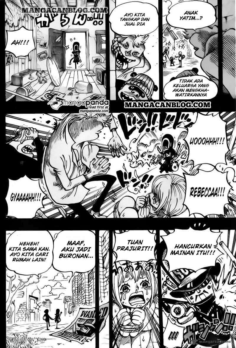 One Piece Chapter 721 page 17